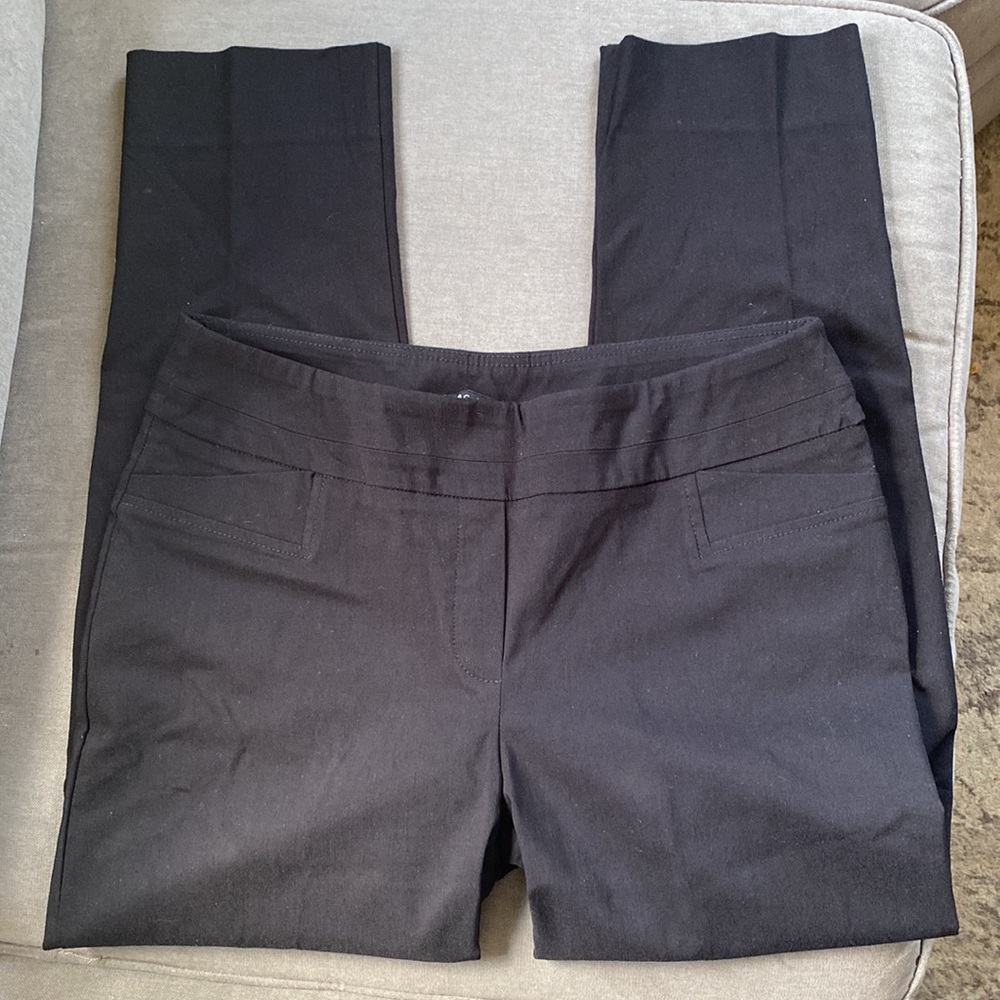 Zac & Rachel Black Stretch Dress Pants